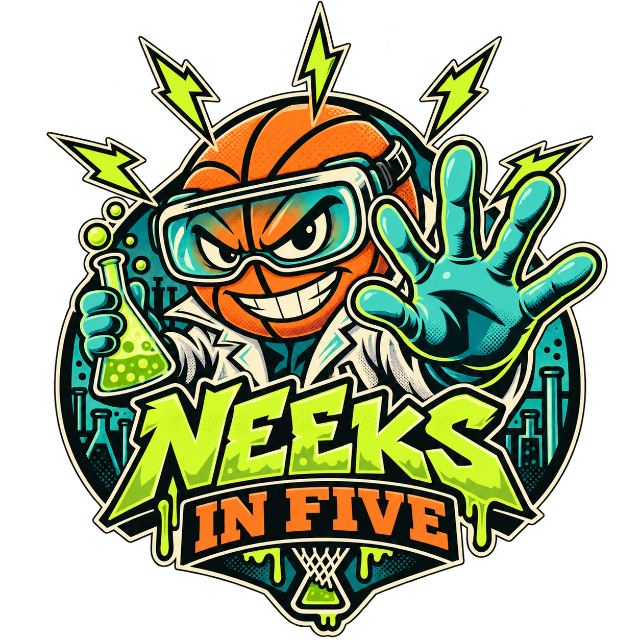 Neeks in Five team crest